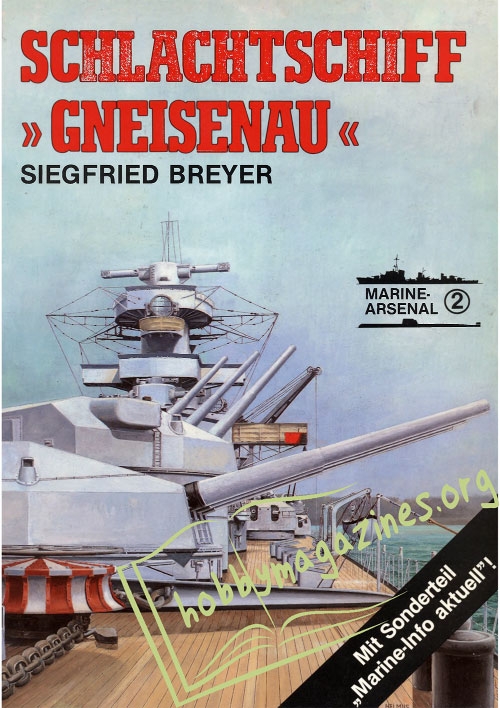 Marine-Arsenal 002 : Schlachtschiff "Gneisenau"