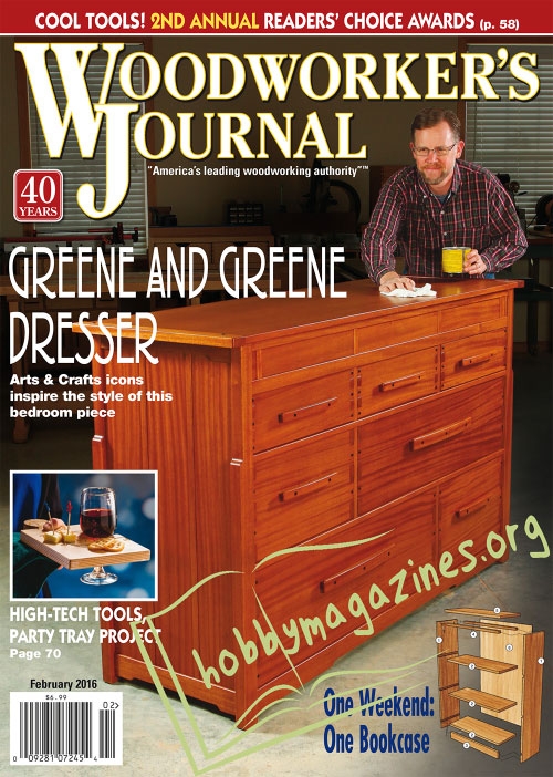 Woodworker's Journal - February 2016