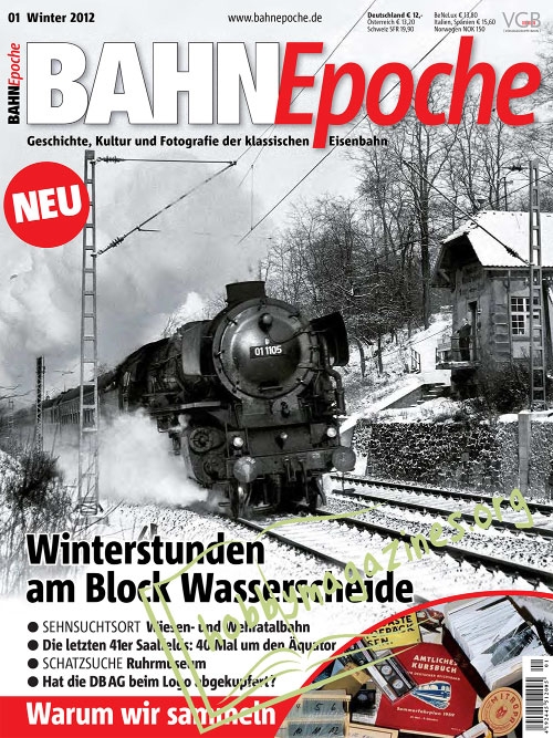 Bahn Epoche 01 – Winter 2012