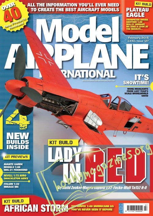 Model Airplane International 127 – February 2016