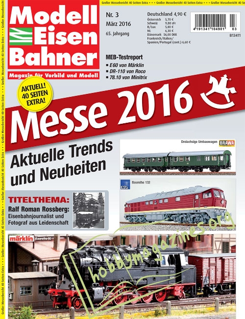 Modelleisenbahner 2016-03