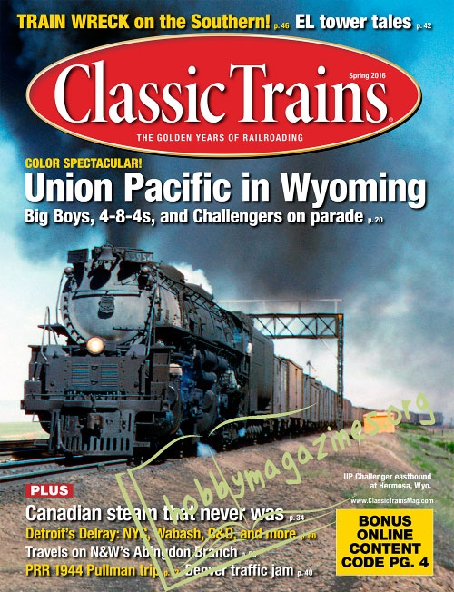 Classic Trains – Spring 2016