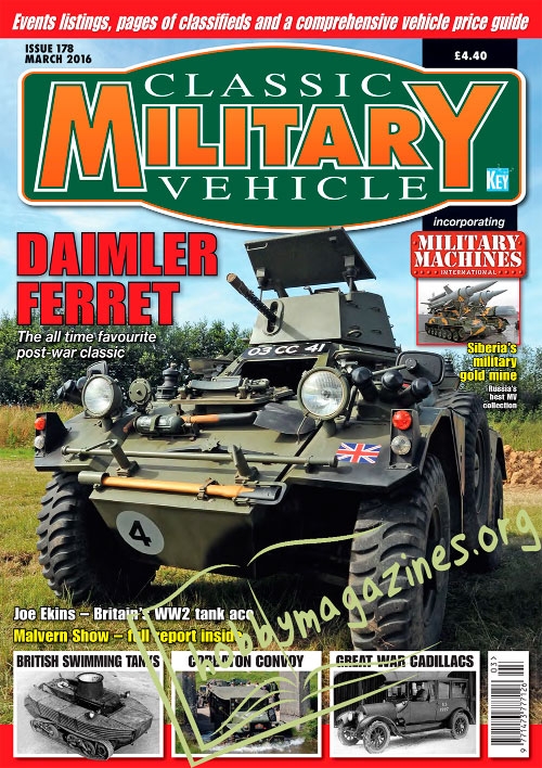 Classic Military Vehicle – March 2016