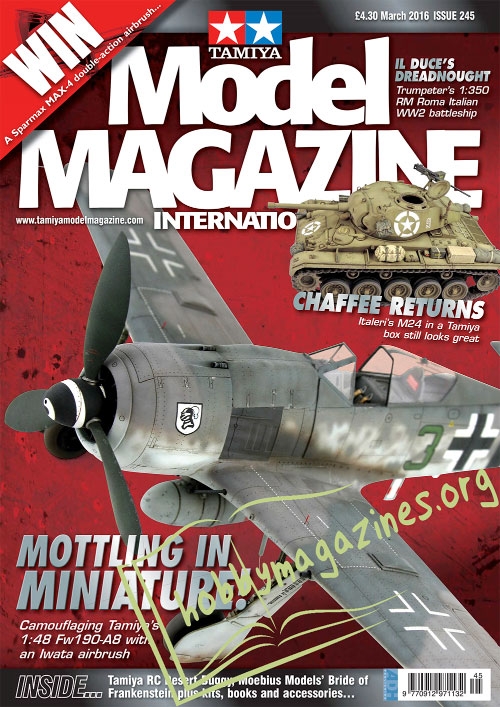 Tamiya Model Magazine International 245 - March 2016