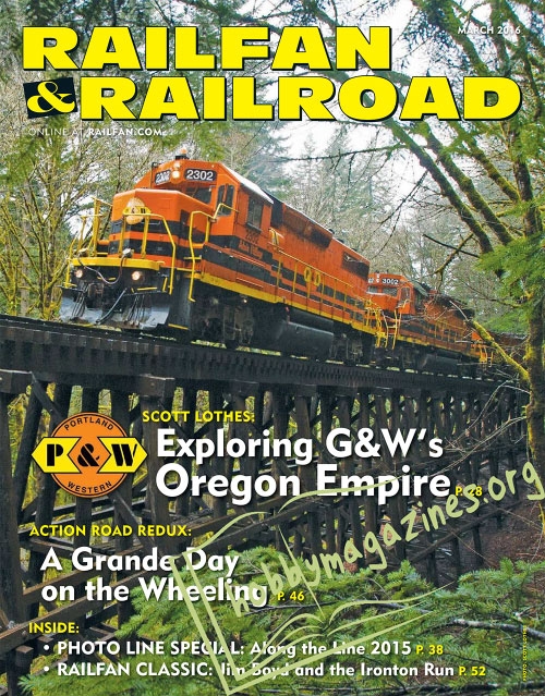 Railfan & Railroad - March 2016