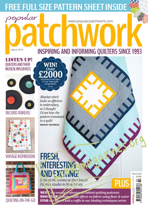 Popular Patchwork - March 2016