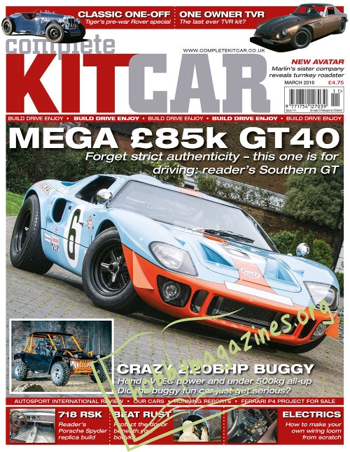 Complete Kit Car - March 2016