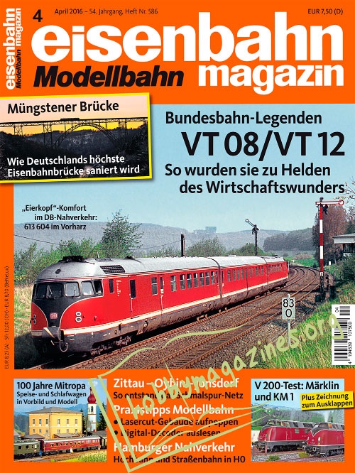 Eisenbahn Magazin – April 2016