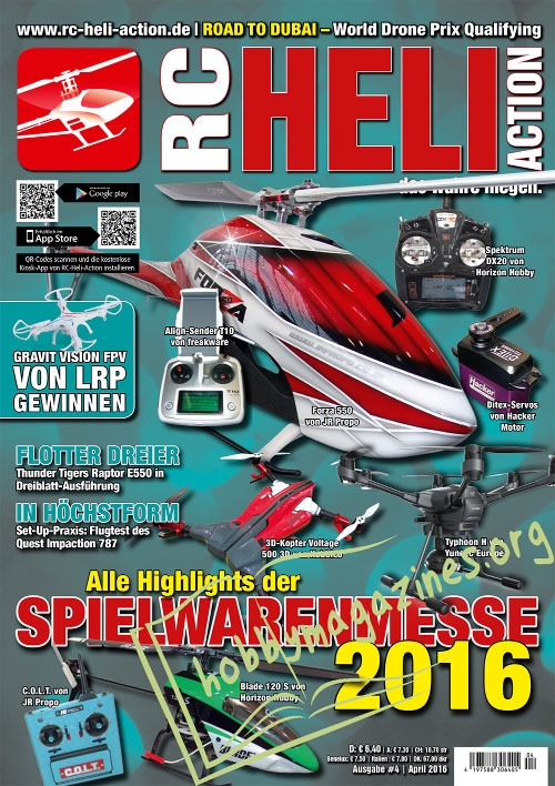 RC-Heli Action - April 2016