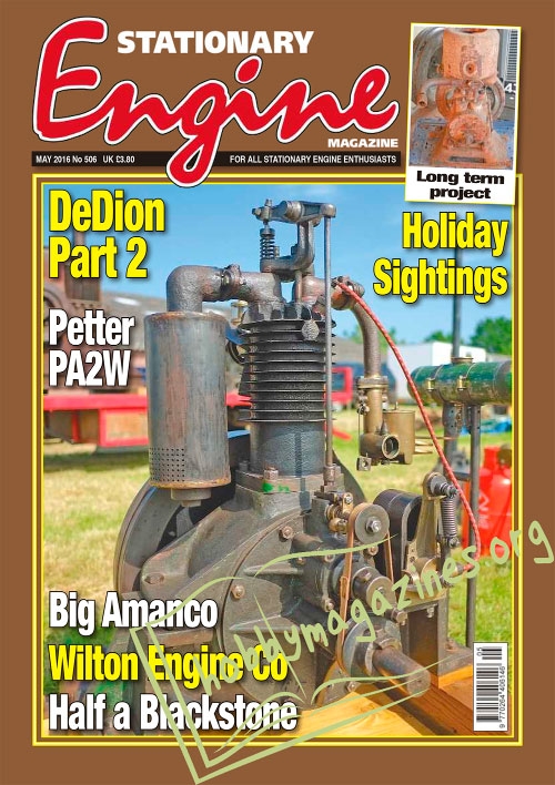 Stationary Engine – May 2016