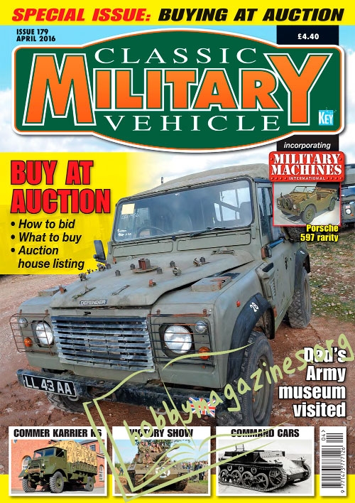 Classic Military Vehicle – April 2016