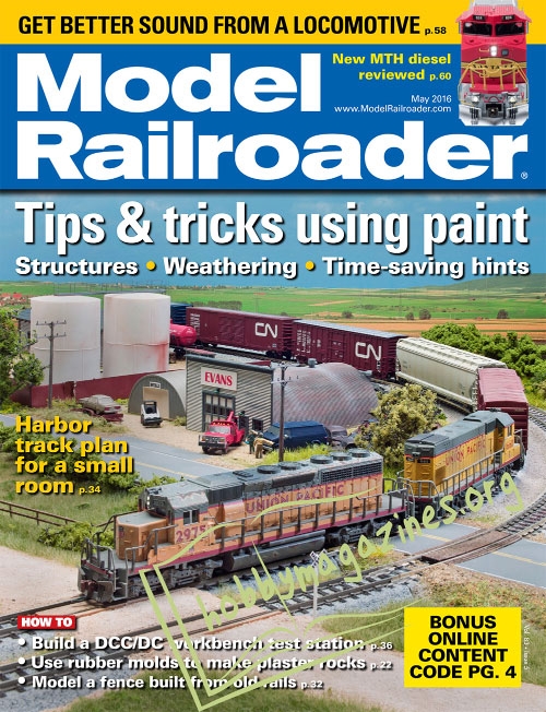 Model Railroader – May 2016