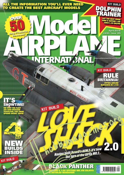 Model Airplane International 129 - April 2016