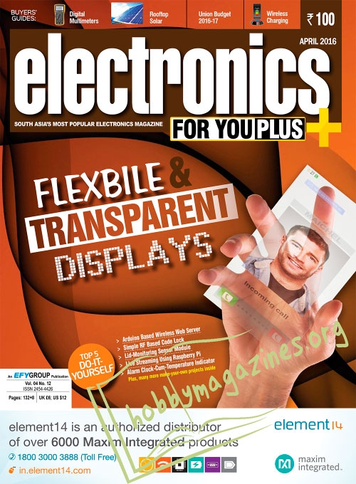 Electronics For You – April 2016