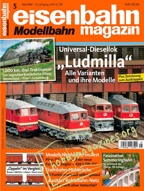 Eisenbahn Magazin – Mai 2016