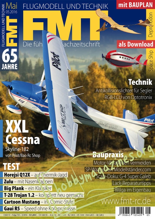 Flugmodell und Technik (FMT) 2016-05