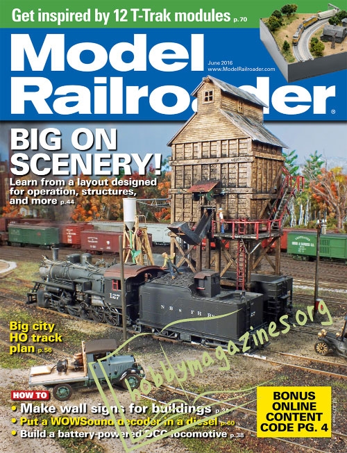 Model Railroader – June 2016