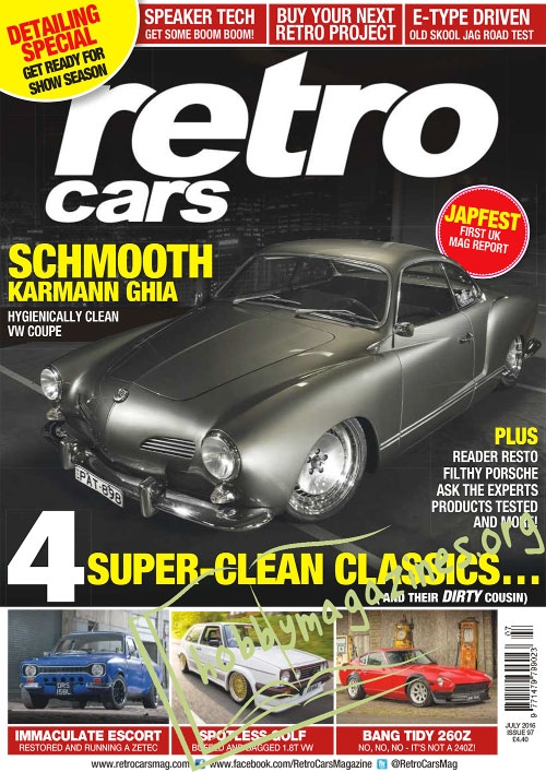 Retro Cars - July 2016