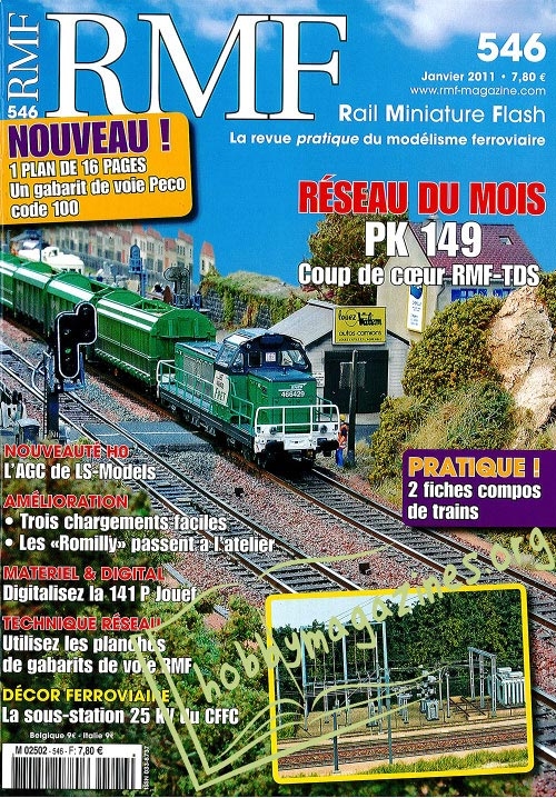 Rail Miniature Flash (RMF) 546 - Janvier 2011