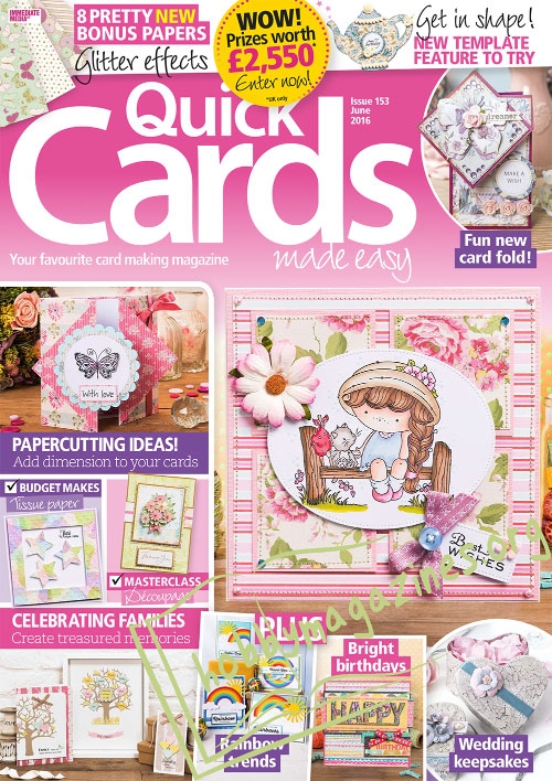 Quick Cards Made Easy – June 2016