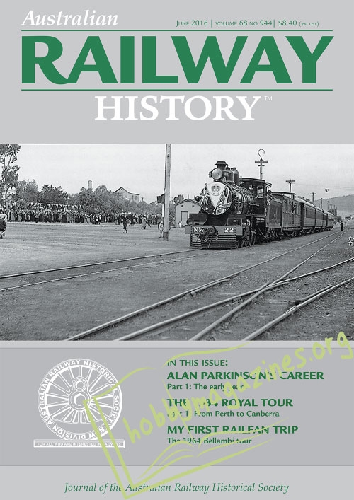 Australian Railway History – June 2016