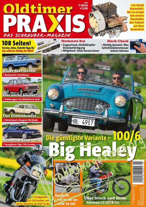 Oldtimer Praxis – Juli 2016