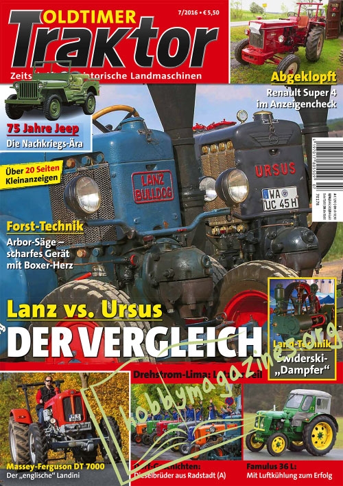 Oldtimer Traktor – Juli 2016