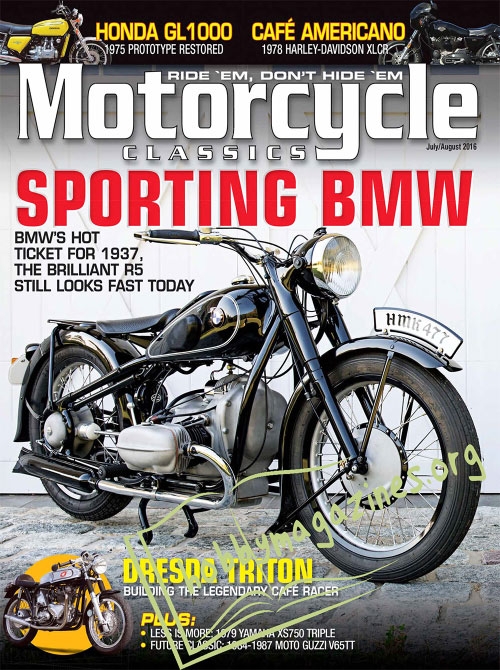 MotorCycle Classic  - July/August 2016