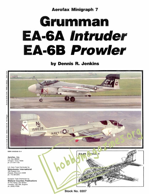 Aerofax Minigraph 07 - Grumman EA-6A Intruder & EA-6B Prowler