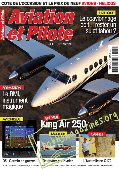 Aviation et Pilote – Juillet 2016