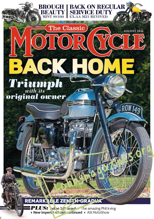 The Classic MotorCycle – August 2016