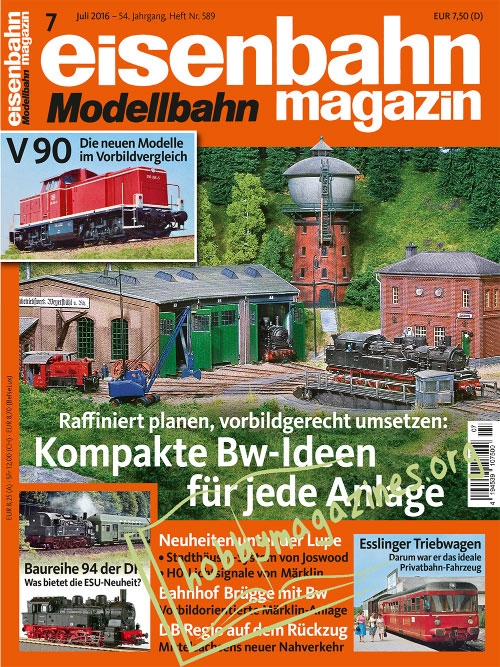 Eisenbahn Magazin – Juli 2016