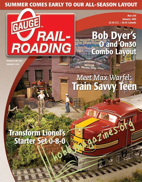 0 Gauge Railroading - January 2010