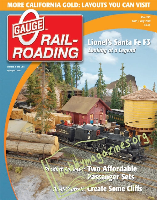 0 Gauge Railroading - June/July 2010