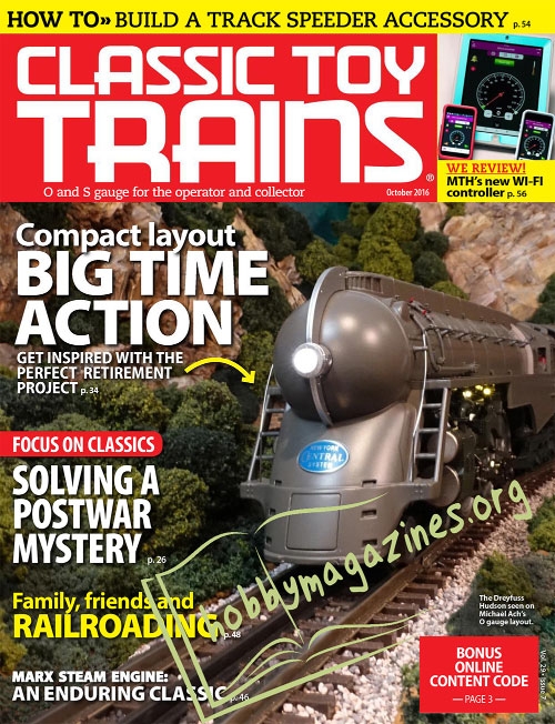 Classic Toy Trains - October 2016