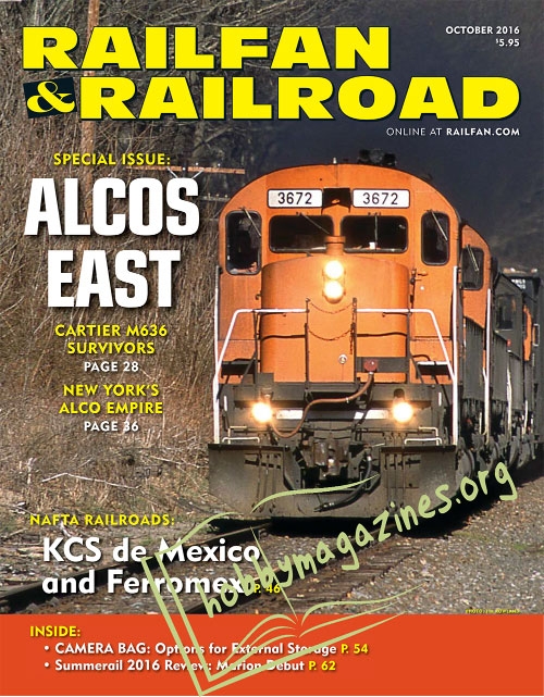 Railfan & Railroad - October 2016