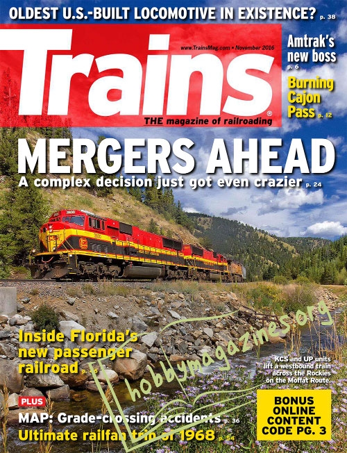 Trains – November 2016