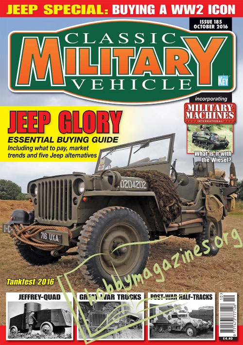 Classic Military Vehicle – October 2016