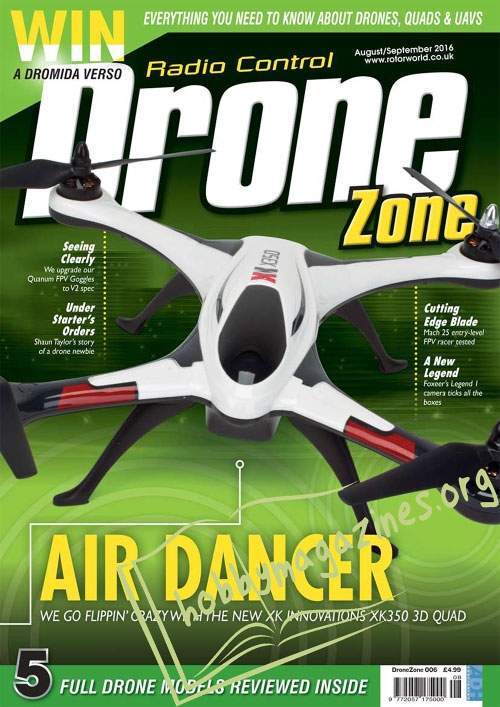 Radio Control Drone Zone 006 – August/September 2016