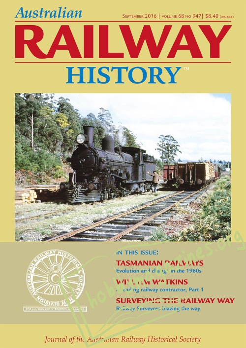 Australian Railway History – September 2016