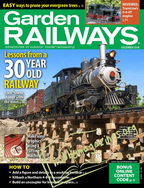 Garden Railways – December 2016