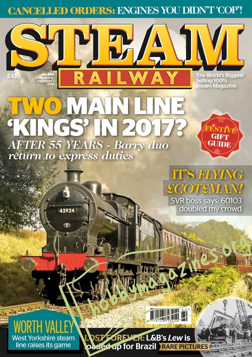 Steam Railway – November 4, 2016