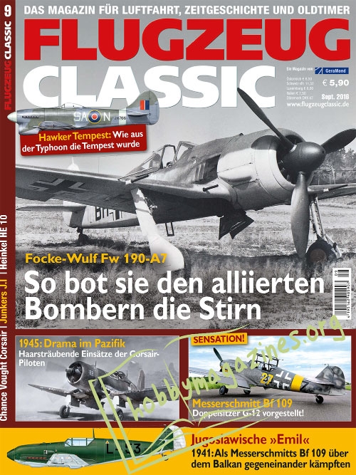 Flugzeug Classic 2016-09