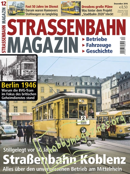 Strassenbahn Magazin 2016-12