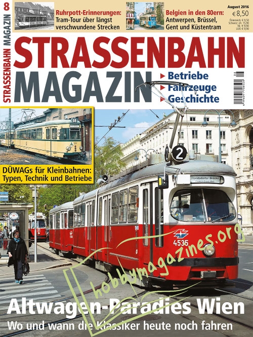 Strassenbahn Magazin 2016-08