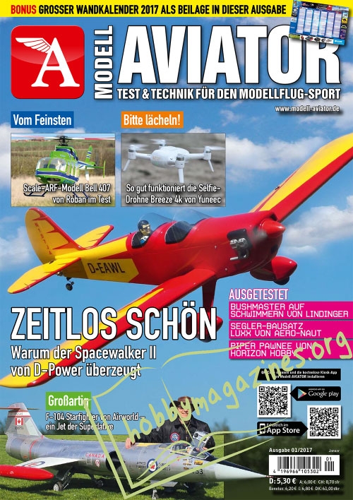 Modell Aviator – Januar 2017