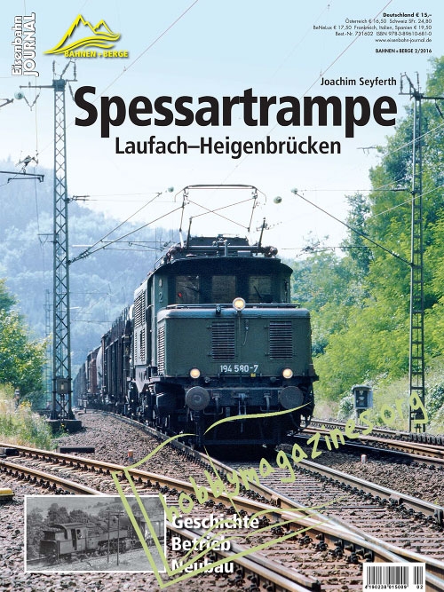 EJ Bahnen und Berge 2016-02 : Spessartrampe