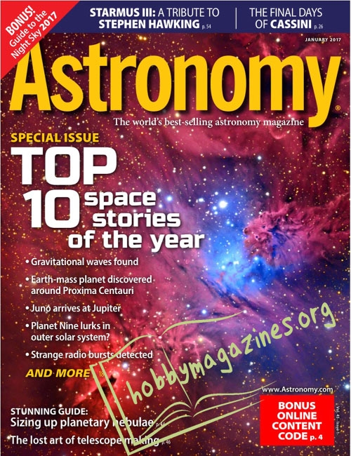  Astronomy – January 2017