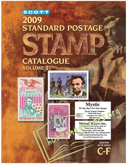 Scott Standard Postage Stamp Catalogue Vol.2 Countries of the World C-F