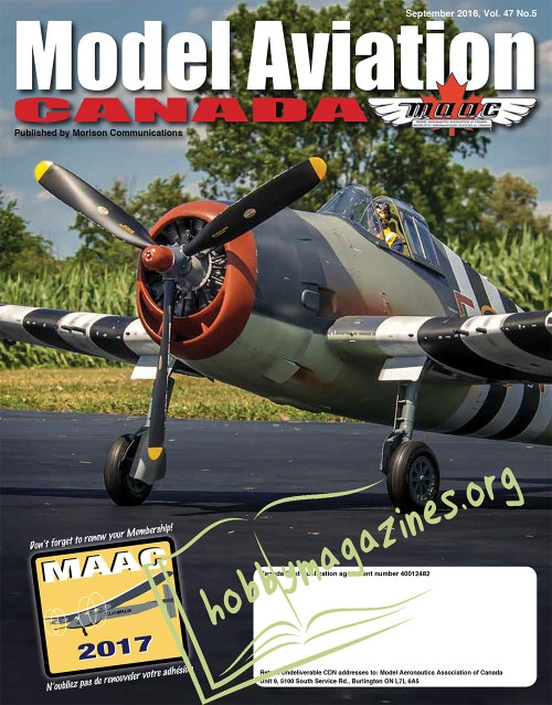 Model Aviation Canada - September 2016